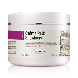 [Skindom] Cream Pack Strawberry (500ml) - Elasticity, Massage Cream, Skin Shop Only